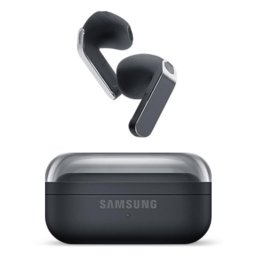 Auriculares Samsung Galaxy Buds4 inalámbricos Bluetooth con Cancelación Activa de Ruido, micrófono y protección IP54, negros
