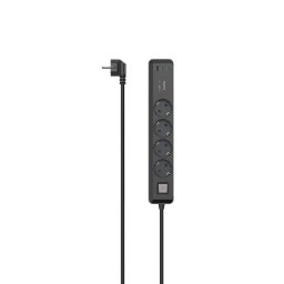 Regleta Hama 00223189 4 Tomas 2 USB-C 1 USB-A Protección Interruptor 1,4 m