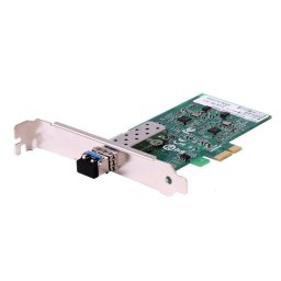 Tarjeta de Red Uniformatic 60075 PCI Express Fibra 1000 Mbit/s LC Verde Metálica