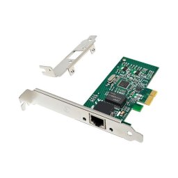 Tarjeta de Red MicroConnect MC-PCIEX1-82574 PCIe 1GbE RJ45 Compacta