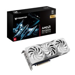 Tarjeta Gráfica Acer Predator BiFrost Radeon RX 9070 OC 16GB GDDR6 White Edition