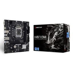 Placa Base Biostar H610MHP 2.0 Intel H610 LGA 1700 DDR4 Micro ATX Gigabit M.2