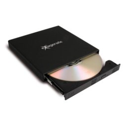 Grabadora DVD Hamlet XDVDSLIMK externa negra 2 MB USB 2.0