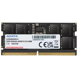 Memoria RAM Adata AD5S560048G-S 48GB 1x48GB DDR5 5600MHz CL46 SO-DIMM Negro