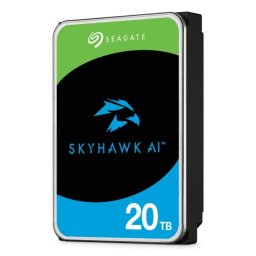 Disco Duro Seagate SkyHawk AI ST20000VE004 20 TB HDD 7200 RPM SATA III IA Vigilancia