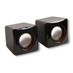 Altavoces MCL 2.0 USB cableados 4 W para PC con control de volumen