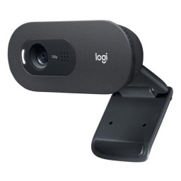 Webcam Logitech 960-001372 HD 720p 30fps USB Micrófono Clip Graphite