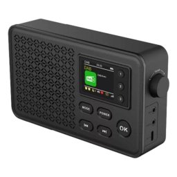 Radio portátil Denver DAB-57 Bluetooth DAB+ FM 10 W pantalla 1,77" USB-C