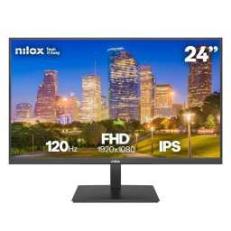 Monitor Nilox NXM24FHD1204 24" FullHD 120Hz IPS Tiempo de respuesta 4 ms HDMI y DisplayPort