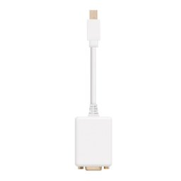 Adaptador de vídeo Nanocable 10.16.0202-W Mini DisplayPort a SVGA 0,15 m Blanco