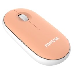 Ratón PANTONE PT-MS001E inalámbrico RF 100 DPI naranja ergonómico