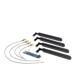 Tarjeta de Red Shuttle WWN04 M.2-2280 4G/5G Kit de Expansión con Antenas