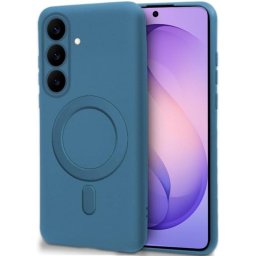 Funda para móvil Cool Carcasa Magnética Silicona Azul Flexible y Resistente para Samsung S942 Galaxy S26