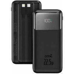 Power Bank Cool 10.000 mAh Carga Rápida 22.5W Negro