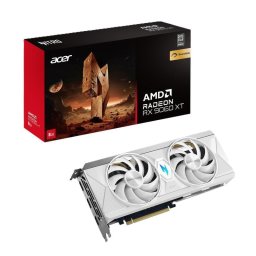 Tarjeta Gráfica Acer Nitro Radeon RX 9060 XT OC 8GB GDDR6 Edición Blanca