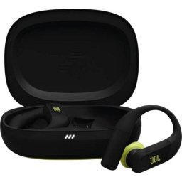 Auriculares JBL Endurance Peak 4 inalámbricos Bluetooth deportivos con protección IP68 Negro y Marrón