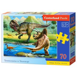Rompecabezas Castorland B-070084 70 piezas Dinosaurios 5 años