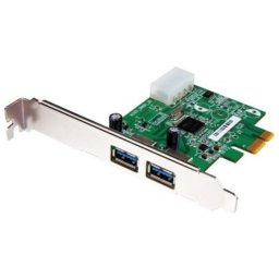Tarjeta USB 3.0 Transcend TS-PDU3 PCIe 2 Puertos 5 Gb/s Verde CE FCC BSMI