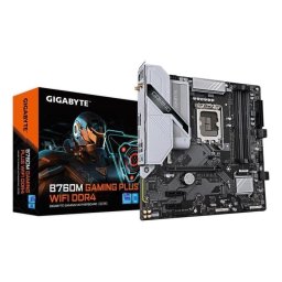 Placa Base Gigabyte B760M GAMING PLUS WIFI DDR4 Intel B760 LGA1700 Micro-ATX WiFi 6
