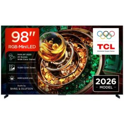 TV TCL Mini LED RM9L 98RM9L 98" 4K UltraHD 144Hz Smart TV Google TV Dolby Vision HDR10