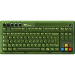 Teclado 8BitDo Retro 87 mecánico con RGB Bluetooth 2.4G USB-C Xbox ISO Spanish