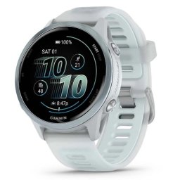 Garmin Forerunner 570 GPS Bluetooth 42mm AMOLED Blanco M Resistencia Agua 5ATM SpO2 Pulsómetro