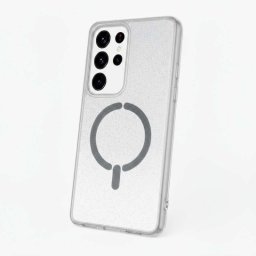 Funda Purpurina Compatible Con Magsafe Para Samsung Galaxy S25 Ultra