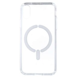 Funda Transparente Logo Compatible Con Magsafe Para Iphone Xr