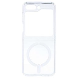 Funda Transparente Logo Compatible Con Magsafe Para Samsung Galaxy Z Flip 5