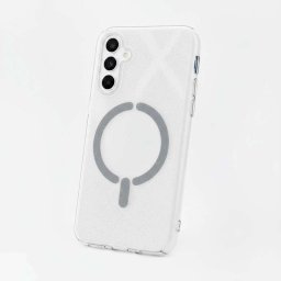 Funda Purpurina Compatible Con Magsafe Para Samsung Galaxy S24