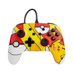 Mando PowerA para Nintendo Switch Alámbrico USB con Cruceta y Botón de Inicio