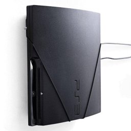 Soporte de pared Floating Grip PS3 Slim Negro con tornillos incluidos