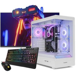 PC Sobremesa NeoPC Intel Core i5-14400 16GB RAM 480GB SSD Gráficos Intel UHD Windows 11 Pro Monitor 27" Full HD