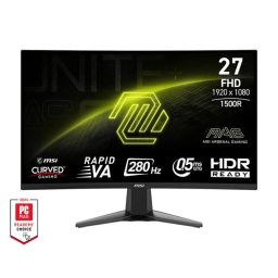 Monitor MSI MAG 276CXF 27" FullHD 280Hz VA Curvo HDR Rapid Gaming
