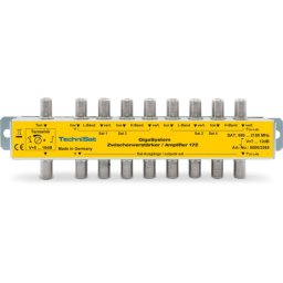 Conmutador de vídeo TechniSat 17Z Plata Amarillo 210x55x44 mm