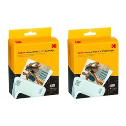 Kodak ICRG360 Cartucho y Papel Fotográfico 60 Fotos (7.6x7.6cm) para Mini Shot C300/C300r/MS300/P300r