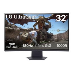 Monitor LG 32GS60QX-B 31,5" Quad HD 180Hz VA Curvo FreeSync HDR10 1ms