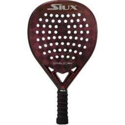 Pala de Pádel Siux Diablo Pro 4 Roja Híbrida