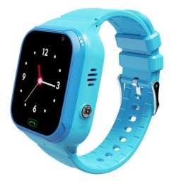 Nilait Kids Watch Safe GPS Smartwatch Infantil 4G con Videollamadas, Llamadas y Botón SOS Azul