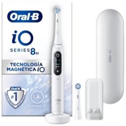 Cepillo de Dientes Oscilante Rotativo Braun Oral-B iO Serie 8 5 Modos 2 Cabezales Sensor de Presión