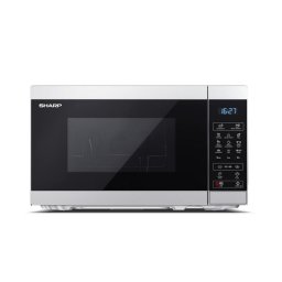 Microondas Sharp YC-MG02E-S 20 Litros 800W con Grill 1000W y Control Táctil