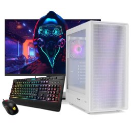 PC Sobremesa NeoPC Ryzen 5 5500 16GB RAM 480GB SSD RTX 5060 Windows 11 Monitor 27" Pantalla IPS
