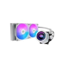 Refrigeración Líquida Cooler Master MasterLiquid Core Nex 240mm 2 Ventiladores ARGB Blanco