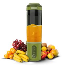 Batidora Portátil Power Titanium Shake2Go Olive Vaso 600ml 180W