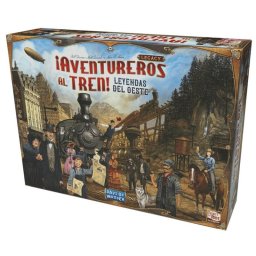 Juego de mesa Asmodee Ticket to Ride! Legacy Legends of the West Estrategia Familiar