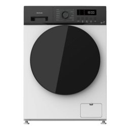 Lavadora Bolero DressCode 9155 Inverter Carga Frontal 9 kg 1400 rpm A Blanca y Negra Drum Clean