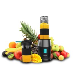 Batidora de vaso Power Titanium 900 ProGo 900 W con 2 vasos portátiles