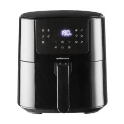 Freidora de Aire Mellerware Crunchy Plus 5,5L 1500W con 11 Menús y Temporizador