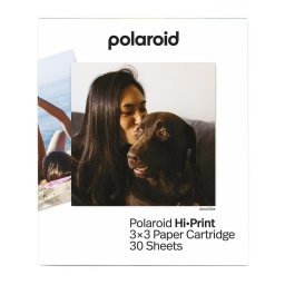 Papel fotográfico Polaroid Hi-Print 3x3 76x76 mm 30 hojas