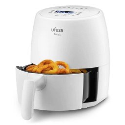 Freidora de Aire Ufesa Twist 2L 1400W con 6 Programas Preestablecidos y Tecnología 360º